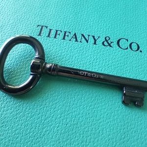 Tiffany and Co. Key necklace charm